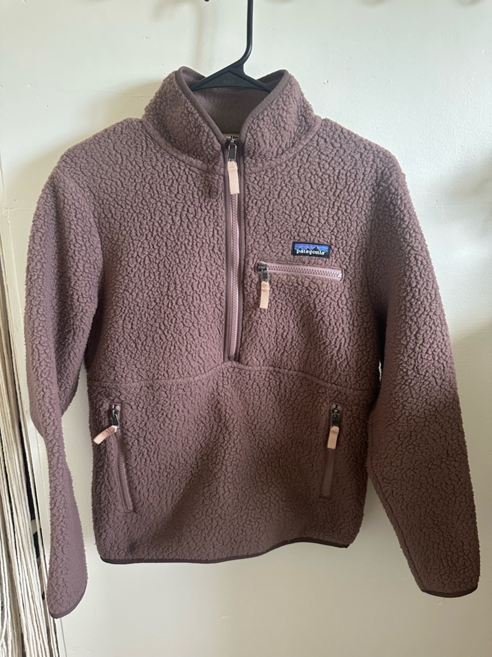 Women’s Patagonia Brown Retro Pile Marsupial Pullover